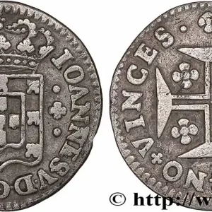 PORTUGAL (ROYAUME DE) ET BRÉSIL - JEAN V 3 Vintens (60 Reis) n.d. Lisbonne fwo_732688 Monde Fait Main