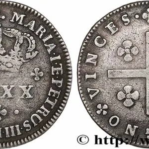 Petit Prix PORTUGAL - ROYAUME DE PORTUGAL - MARIE IRE ET PIERRE III Tostao (100 Reis) n.d. Lisbonne fwo_732895 Monde