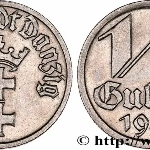 DANTZIG - VILLE LIBRE DE DANTZIG 1/2 Gulden 1932 fwo_761470 Monde Remise