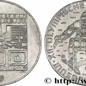 AUTRICHE 100 Schilling Jeux Olympique d’Innsbruck (1975) Halle fwo_725869 Monde Solde