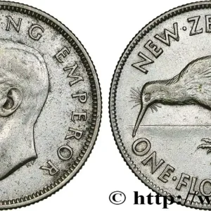 Édition Limitée NOUVELLE-ZÉLANDE 1 Florin Georges VI 1937 fwo_755808 Monde
