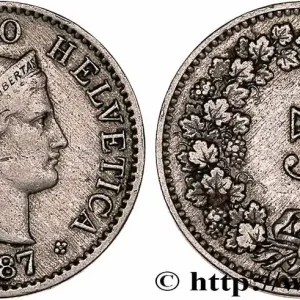 Affaire À Saisir SUISSE 5 Centimes (Rappen) 1887 Berne fwo_758147 Monde