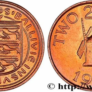 Super Prix GUERNESEY 2 Pence 1979 fwo_761131 Monde