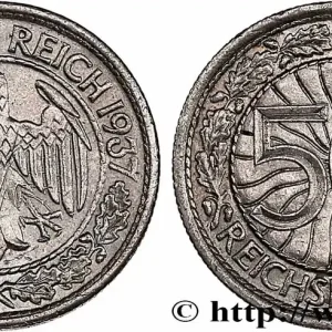 ALLEMAGNE 50 Reichspfennig 1937 Berlin fwo_761714 Monde Authentique