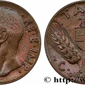 ITALIE 10 Centesimi Victor-Emmanuel III an XXI 1943 Rome - R fwo_761726 Monde Offre Exclusive
