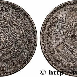 Usine Directe MEXIQUE 1 Peso Jose Morelos y Pavon / aigle 1961 Mexico fwo_761932 Monde