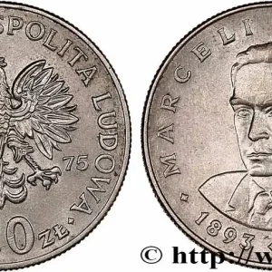 Petit Prix POLOGNE 20 Zlotych Marceli Nowotko 1975 Varsovie fwo_762054 Monde