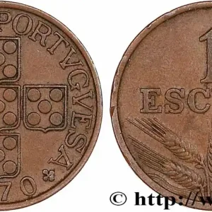 PORTUGAL 1 Escudo 1970 fwo_762065 Monde Soldes