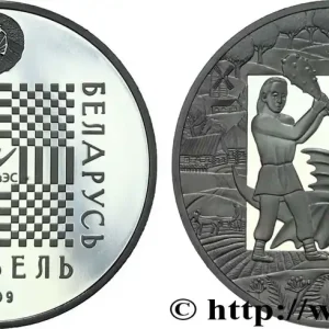 Livraison Mondiale BIÉLORUSSIE 1 Rouble Proof Communauté économique eurasiatique 2009 Oust–Kamenogorsk fwo_762256 Monde