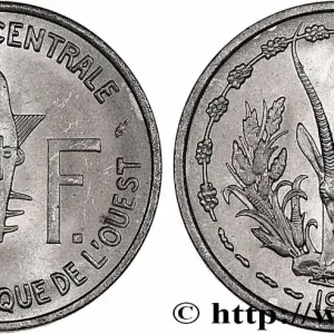 ÉTATS DE L'AFRIQUE DE L'OUEST (BCEAO) 1 Franc BCEAO 1975 Paris fwo_762464 Monde Dernière Chance