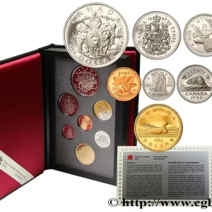 Promotion Saisonnière CANADA Série Proof 7 monnaies 1994 fwo_358621 Monde