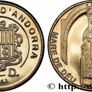 Livraison Express ANDORRE (PRINCIPAUTÉ) 1 Diner Proof Notre Dame de Meritxell, patronne d'Andorre 2013 fwo_745592 Monde