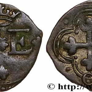 SAVOIE - DUCHÉ DE SAVOIE - CHARLES-EMMANUEL Ier Quart de sol (quarto di soldo) n.d. Chambéry fwo_749031 Monde Top Qualité