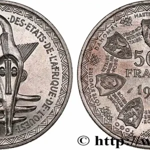 ÉTATS DE L'AFRIQUE DE L'OUEST (BCEAO) 500 Francs BCEAO 1972 Paris fwo_749095 Monde Quantité Limitée