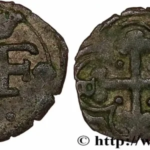 SAVOIE - DUCHÉ DE SAVOIE - EMMANUEL-PHILIBERT DIT "TÊTE DE FER" Quart de sol, 1er type (quarto di soldo, I tipo) s.d. Bourg-en-Bresse fwo_753247 Monde Promotion Saisonnière