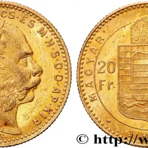 OR, PALLADIUM ET PLATINE INVESTISSEMENT 20 Francs or ou 8 Forint François-Joseph Ier 1887 Kremnitz fwo_763741 Monde Bon Plan