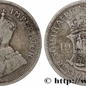 AFRIQUE DU SUD - UNION SUD-AFRICAINE - GEORGES V 2 1/2 Shilling 1924 fwo_764243 Monde Réduction