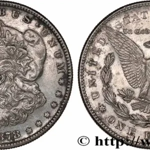 ÉTATS-UNIS D'AMÉRIQUE 1 Dollar type Morgan 1878 San Francisco - S fwo_764244 Monde Haute Qualité