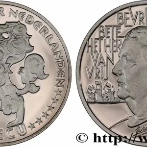 PAYS-BAS 25 Ecu - 50e anniversaire de la victoire de la Seconde Guerre mondiale 1995 fwo_764267 Monde Seulement Aujourd’hui