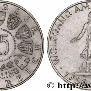 Prix Bas AUTRICHE 25 Schilling 200e anniversaire de la naissance de Mozart 1956 fwo_764271 Monde