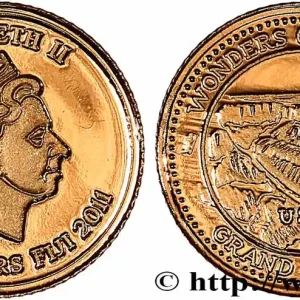 Dernier Modèle FIDJI 10 Dollar Proof Grand Canyon 2011 fwo_764283 Monde