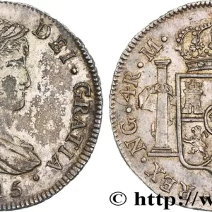 GUATEMALA - FERDINAND VII 4 Reales 1815 Guatemala fwo_693404 Monde Promotion Saisonnière