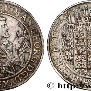 ALLEMAGNE - DUCHÉ DE SAXE ÉLECTORALE - LIGNE ALBERTINE - JEAN GEORGES Ier Thaler 1628 Dresde fwo_719828 Monde Pas Cher