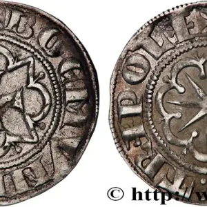 Super Prix ÉTATS LATINS D'ORIENT - COMTÉ DE TRIPOLI - BOHÉMOND VI Gros à l’étoile c. 1280 Tripoli fwo_752255 Monde
