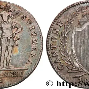 SUISSE - CANTON DU TESSIN 2 Franchi (Francs) 1813 Lucerne fwo_756042 Monde Bon Plan