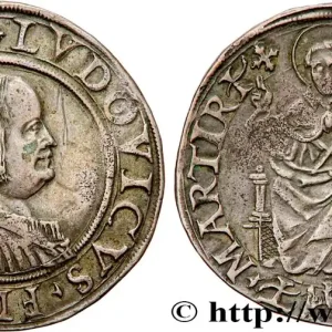 ITALIE - PIÉMONT - MESSERANO (PRINCIPAUTÉ DE) - LOUIS II FIESCHI Teston n.d. Messerano fwo_759935 Monde Artisanat