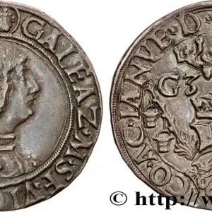 Nouvel Arrivage ITALIE - DUCHÉ DE MILAN - GALÉAS MARIE SFORZA Teston n.d. Milan fwo_759970 Monde