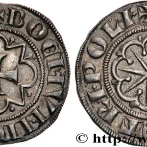 ÉTATS LATINS D'ORIENT - COMTÉ DE TRIPOLI - BOHÉMOND VI Gros à l’étoile c. 1280 Tripoli fwo_763861 Monde Certifié