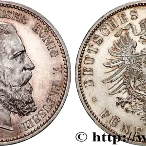 Acheter En Ligne ALLEMAGNE - ROYAUME DE PRUSSE - FRÉDÉRIC III 5 Mark 1888 Berlin fwo_765185 Monde