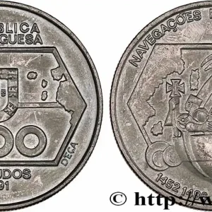 PORTUGAL 200 Escudos Navigation vers l’ouest 1991 Lisbonne fwo_705284 Monde Acheter Direct