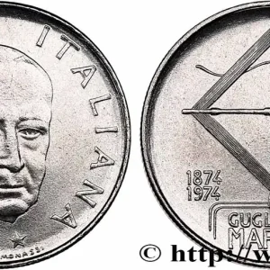 ITALIE 100 Lire 100e anniversaire de la naissance de Guglielmo Marconi 1974 Rome - R fwo_747457 Monde Super Prix