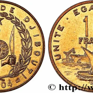 DJIBOUTI 10 Francs 2004 Paris fwo_750061 Monde Livraison Mondiale