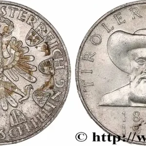 AUTRICHE 50 Schilling 150e anniversaire de la libération du Tyrol 1959 fwo_764387 Monde Promotion