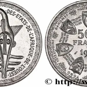 Livraison Mondiale ÉTATS DE L'AFRIQUE DE L'OUEST (BCEAO) 500 Francs BCEAO 1972 Paris fwo_749091 Monde