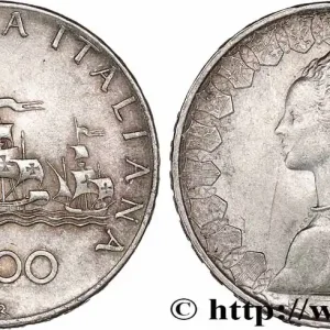 ITALIE 500 Lire “caravelles” 1958 Rome fwo_764314 Monde Pas Cher