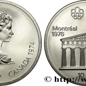 Promotion CANADA 10 Dollars JO Montréal 1976 temple de Zeus 1974 fwo_764481 Monde