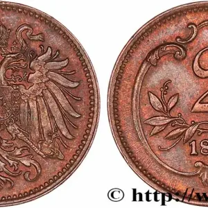 Garantie Incluse AUTRICHE 2 Heller 1893 Vienne fwo_764493 Monde