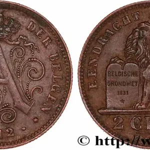 Top Vente BELGIQUE 2 Centimes Albert Ier légende française 1912 fwo_764501 Monde