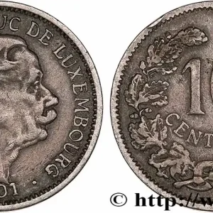 Commander Maintenant LUXEMBOURG 10 Centimes grand-duc Adolphe 1901 fwo_764626 Monde
