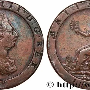 En Vogue ROYAUME-UNI 1 Penny Georges III 1797 Soho fwo_764842 Monde