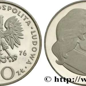 Vente Flash POLOGNE 100 Zlotych Proof Tadeusz Kościuszko 1976 Varsovie fwo_428075 Monde