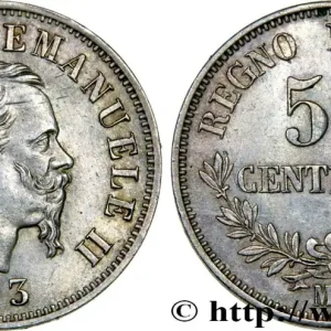 Meilleure Vente ITALIE - ROYAUME D'ITALIE - VICTOR-EMMANUEL II 50 Centesimi 1863 Milan fwo_435090 Monde