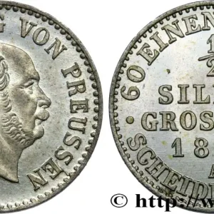 Vente Directe ALLEMAGNE - ROYAUME DE PRUSSE - GUILLAUME Ier 1/2 Silbergroschen 1862 Berlin fwo_451145 Monde