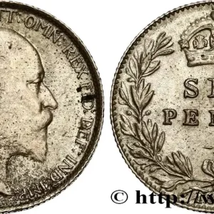 Bon Marché GRANDE-BRETAGNE - ÉDOUARD VII 6 Pence 1910 fwo_461960 Monde