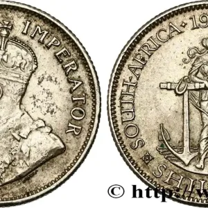 AFRIQUE DU SUD 1 Shilling Georges V 1934 Pretoria fwo_465536 Monde Bon Plan