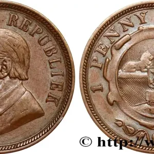 AFRIQUE DU SUD 1 Penny président Kruger 1898 fwo_467258 Monde Meilleure Vente